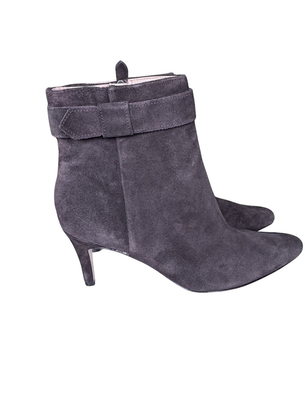 NWOB Banana Republic Womens Size 8 Chocolate Suede 70mm Heel Dress Ankle Boots